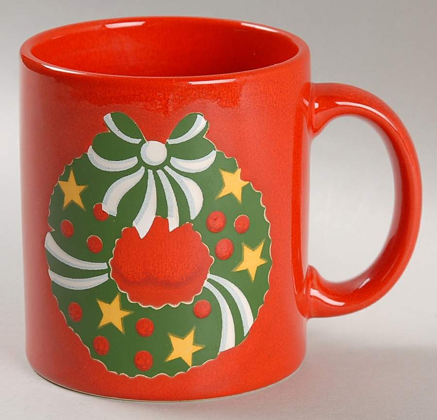 Christmas Tree Red Mug by Waechtersbach-1