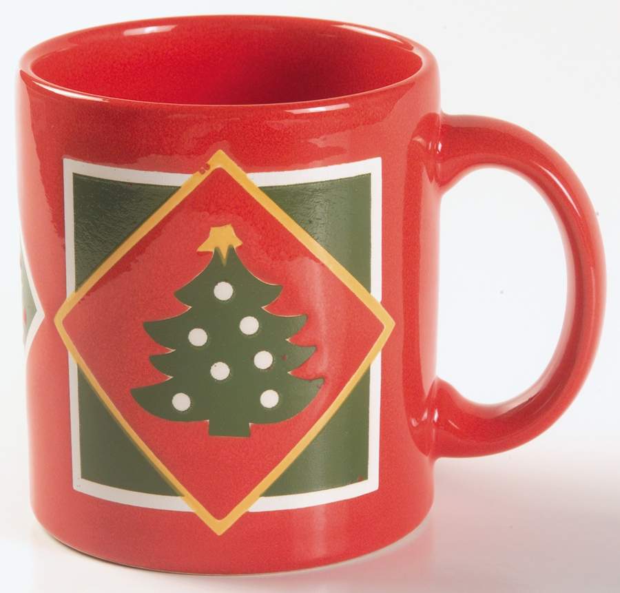 Christmas Tree Red Mug by Waechtersbach-1