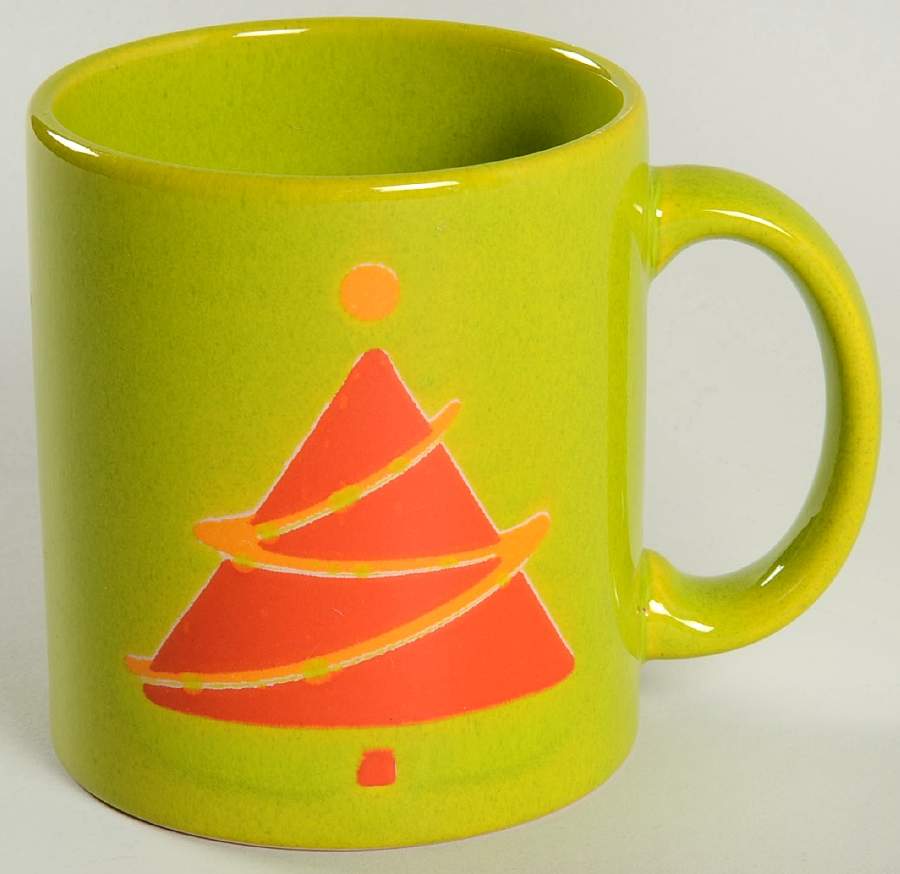 Christmas Tree Pink Mug by Waechtersbach-1