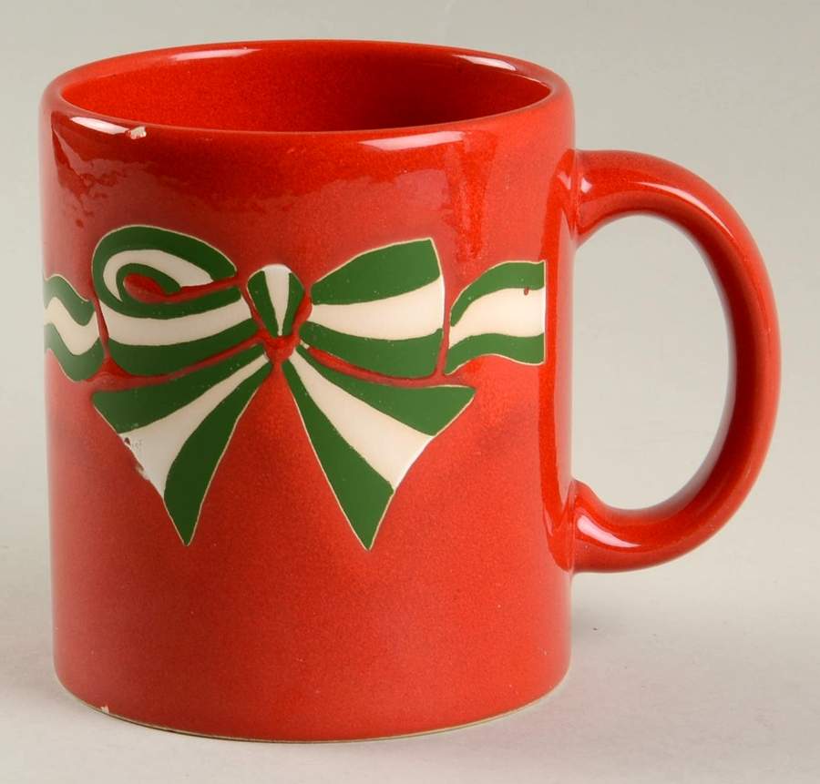 Christmas Tree Red Mug by Waechtersbach-1