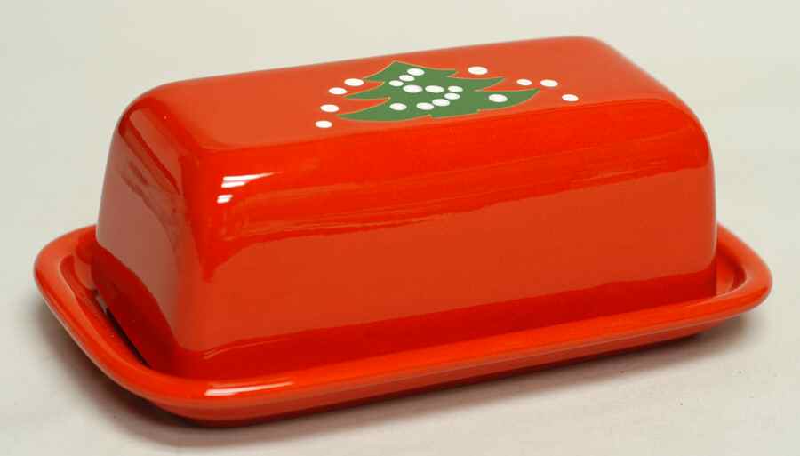 Christmas Tree 1/4 Lb Covered Butter by Waechtersbach-1