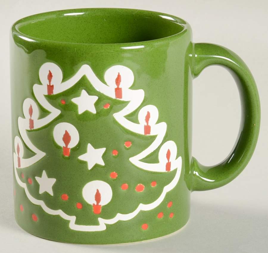 Christmas Tree Green Mug by Waechtersbach-1