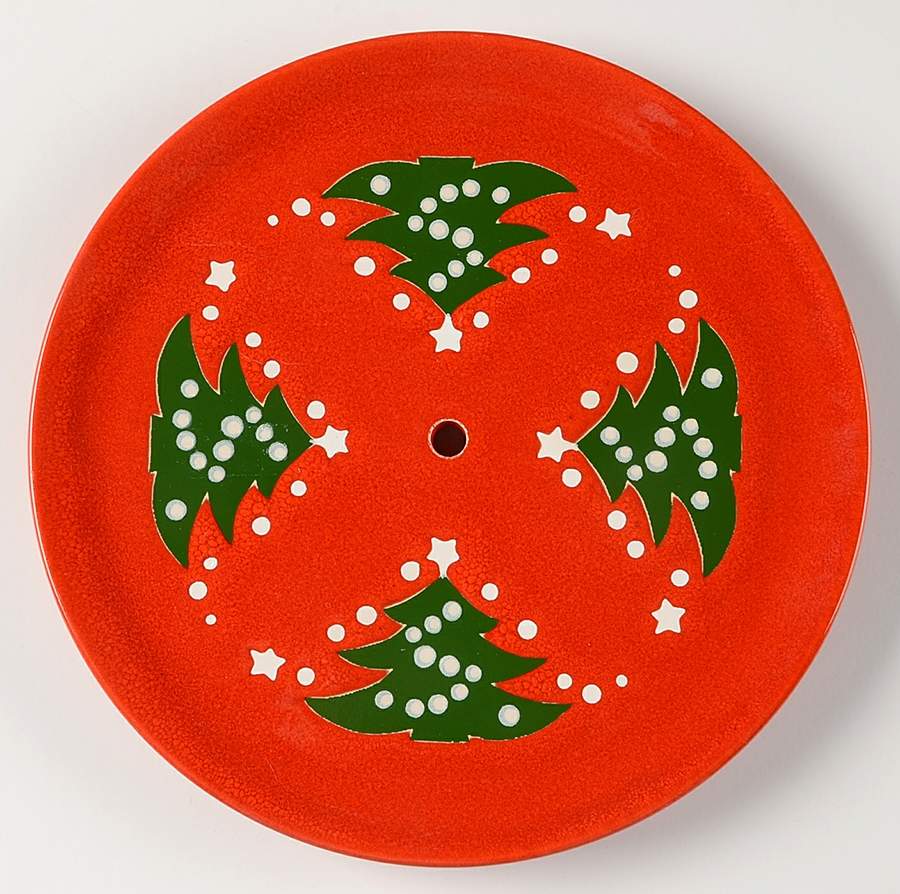 Christmas Tree Salad Plate for 2-Tiered Serving Tray by Waechtersbach-1