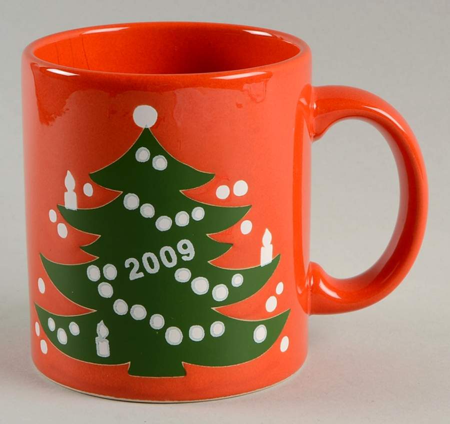 Christmas Tree Red Mug by Waechtersbach-1