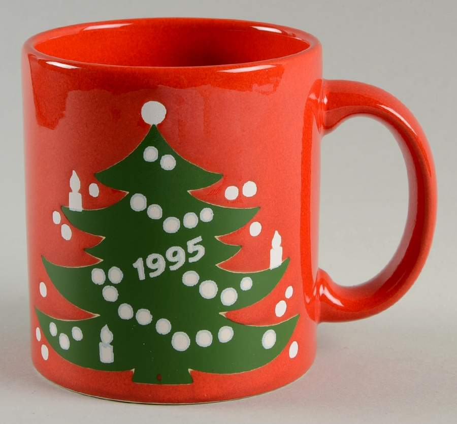 Christmas Tree Red Mug by Waechtersbach-1