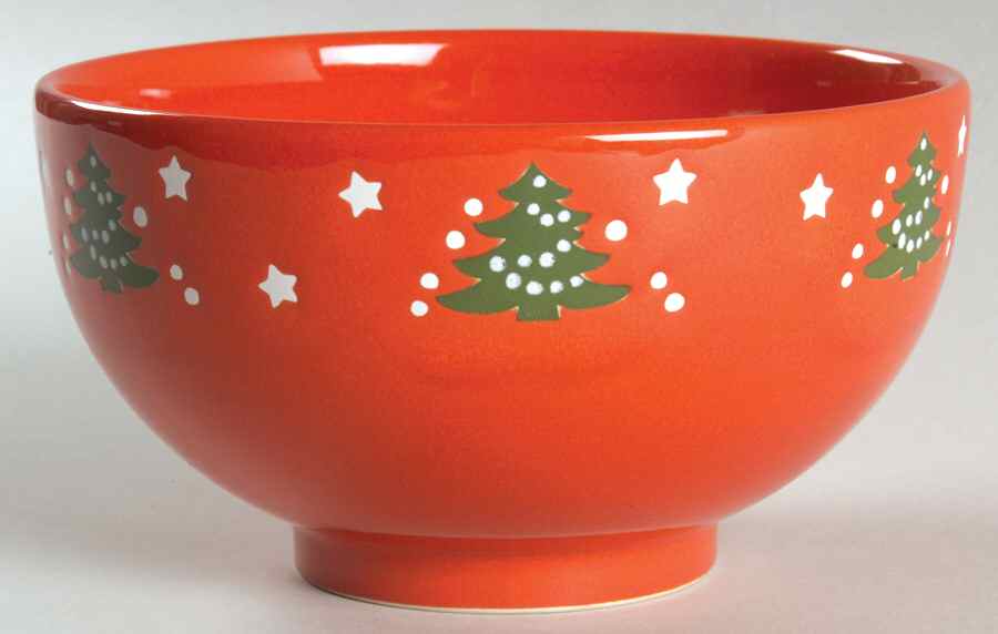 Christmas Tree Coupe Cereal Bowl by Waechtersbach-1