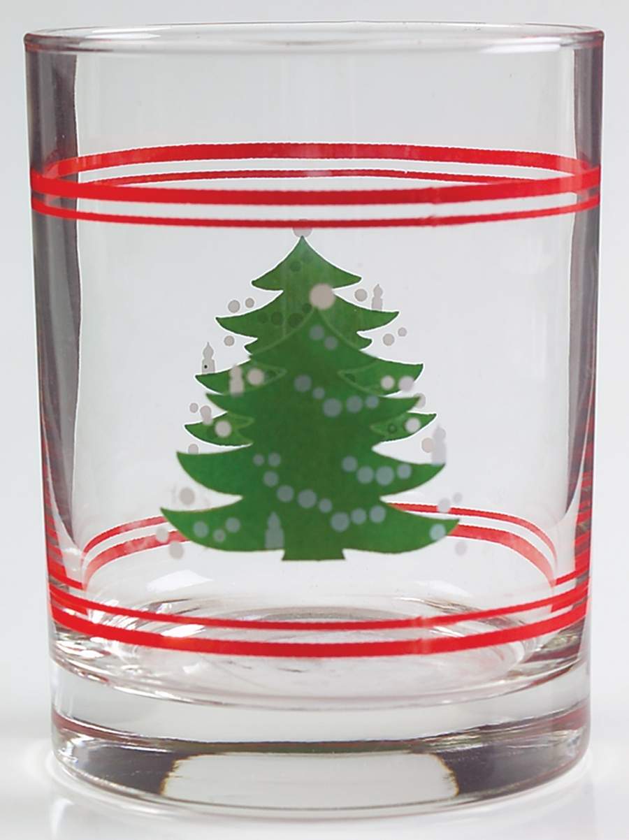 Christmas Tree 14 Oz Glassware Double Old Fashioned by Waechtersbach-1