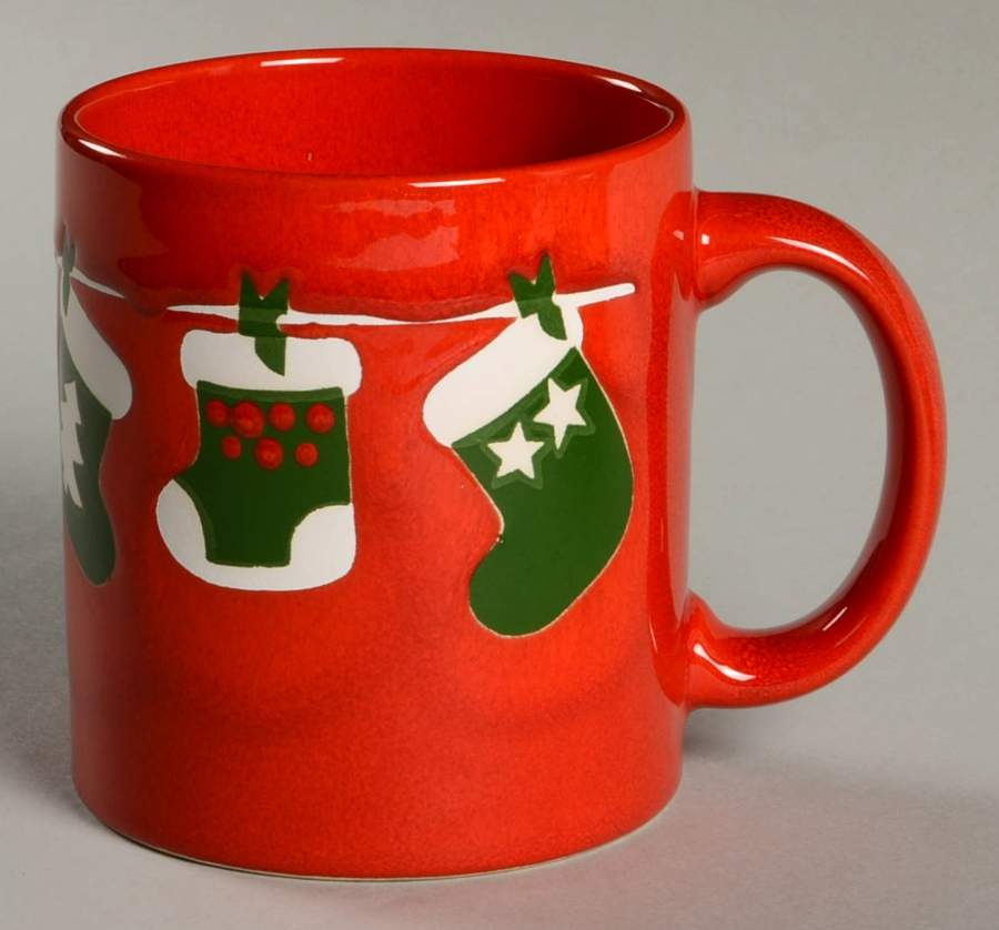 Christmas Tree Red Mug by Waechtersbach-1