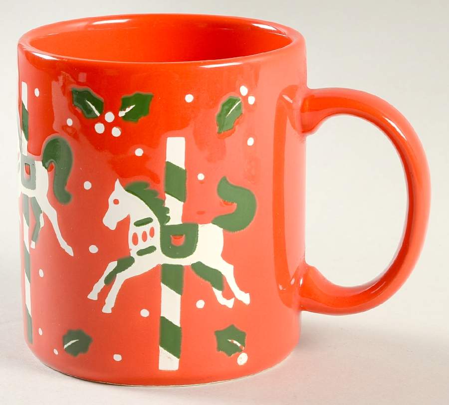 Christmas Tree Red Mug by Waechtersbach-1