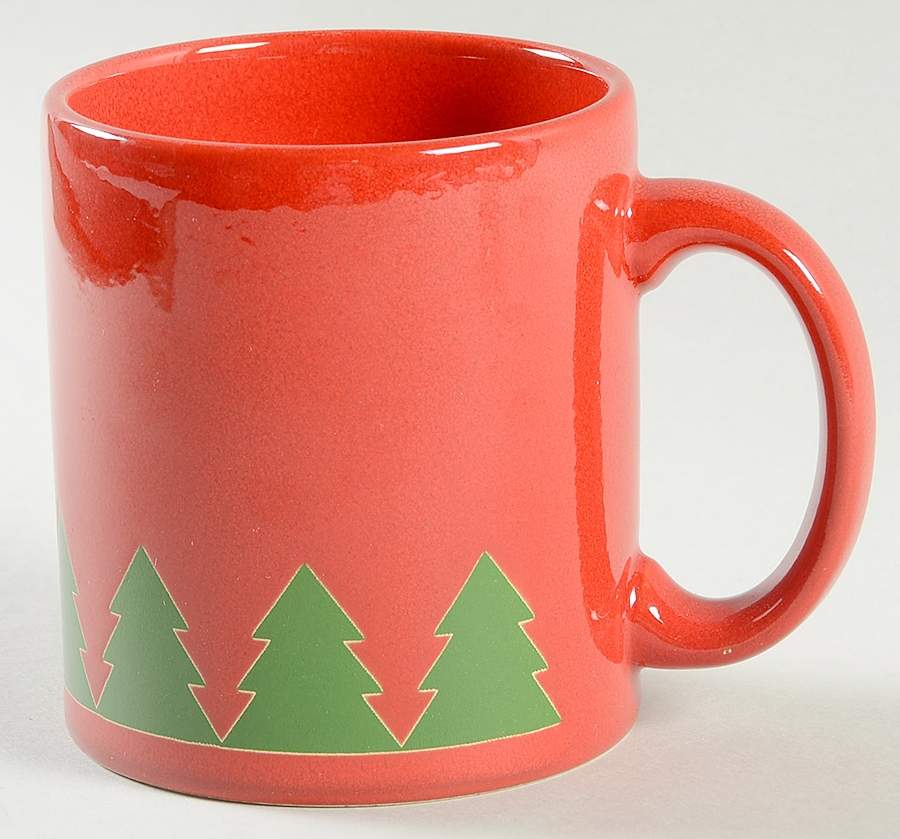 Christmas Tree Red Mug by Waechtersbach-1