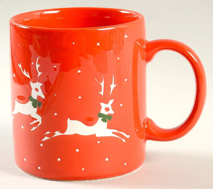 Christmas Tree Red Mug by Waechtersbach-1