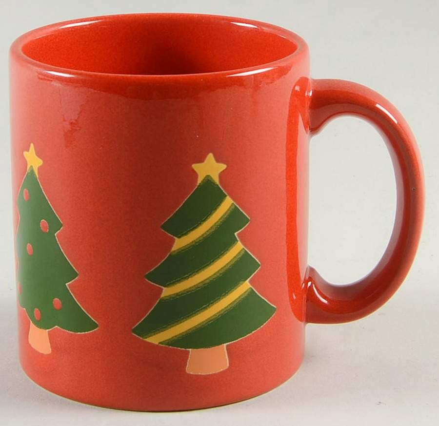 Christmas Tree Red Mug by Waechtersbach-1