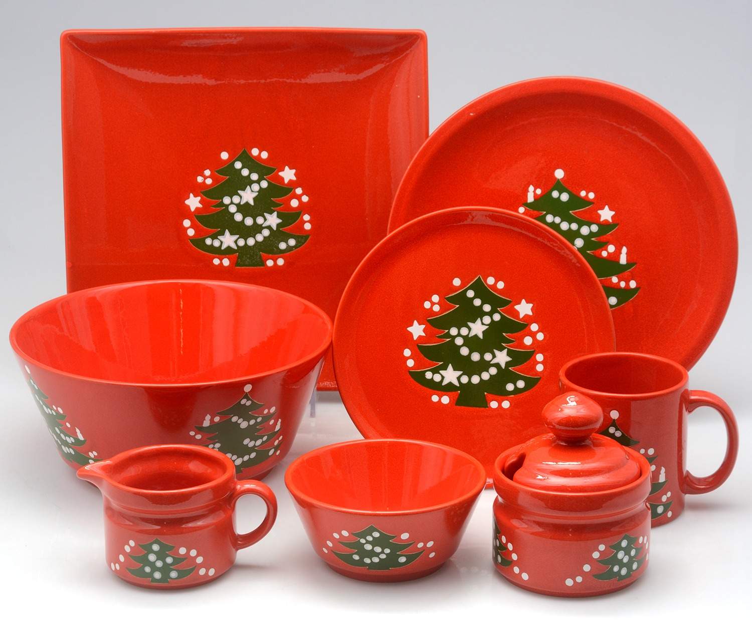 Christmas Tree 37 Piece Estate Set by Waechtersbach-1