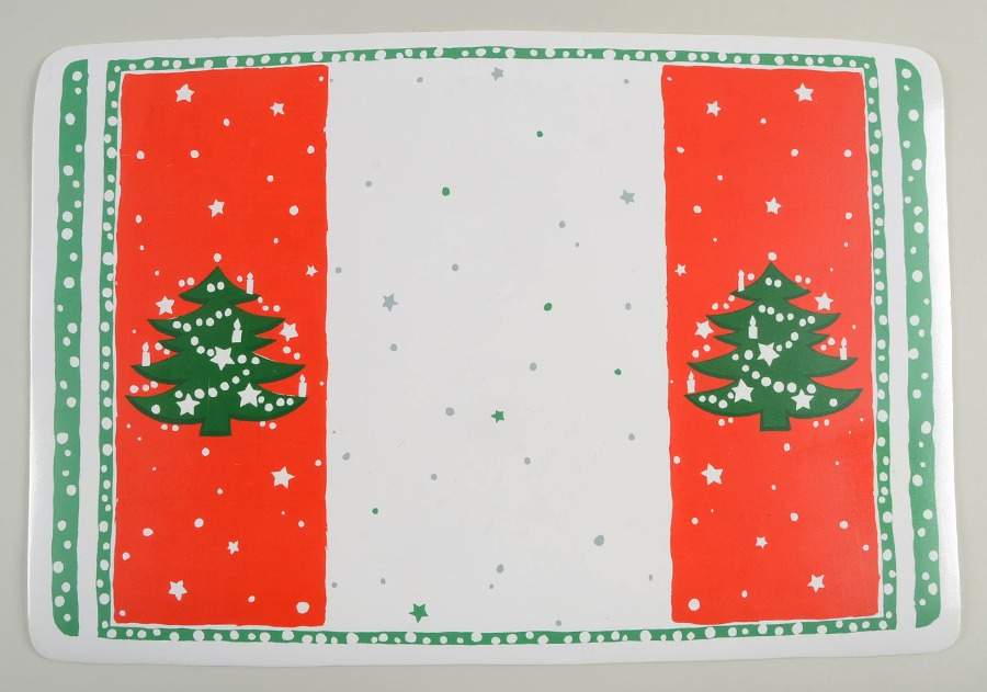 Christmas Tree Vinyl Placemat by Waechtersbach-1