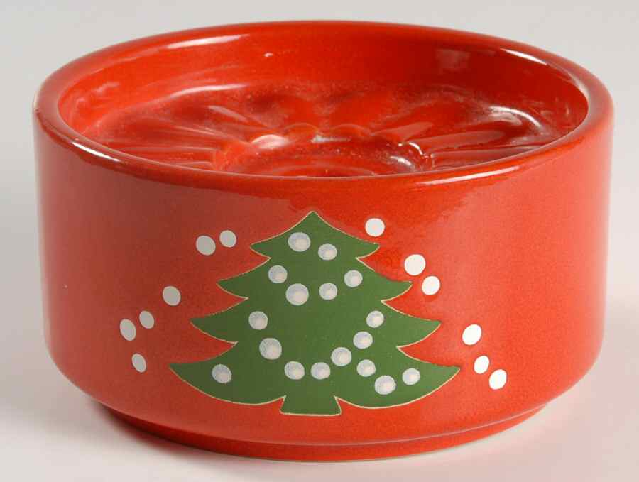 Christmas Tree Hurricane Lamp No Globe by Waechtersbach-1