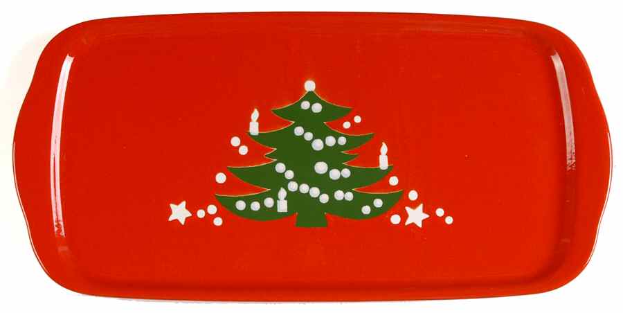 Christmas Tree 13" Sandwich Tray by Waechtersbach-1