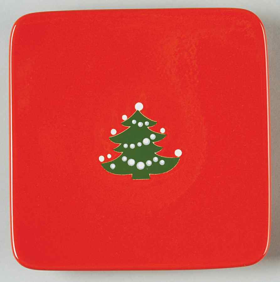 Christmas Tree Appetizer Plate by Waechtersbach-1