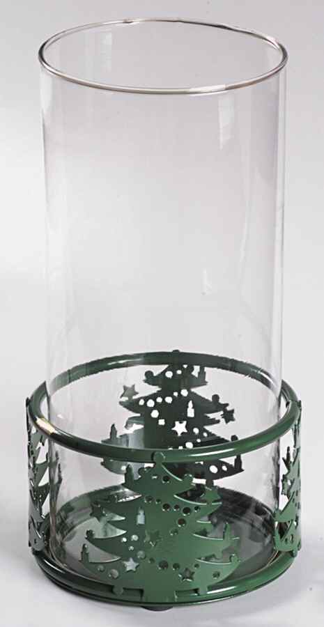 Christmas Tree Hurricane Lamp & Globe by Waechtersbach-1