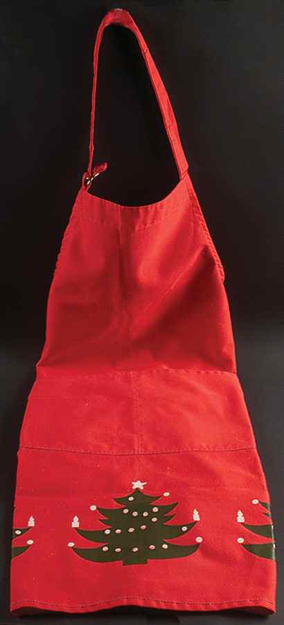 Christmas Tree 27" X 32" Cloth Kitchen Apron by Waechtersbach-1