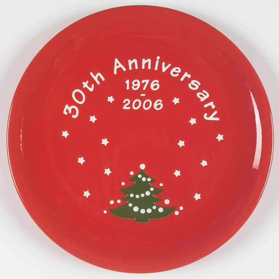 Christmas Tree Anniversary Plate by Waechtersbach-1