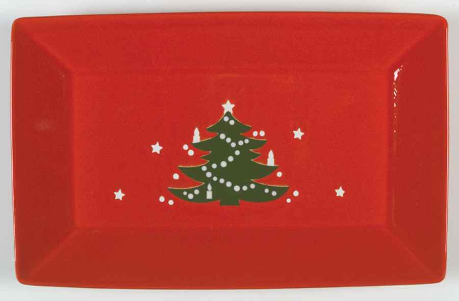 Christmas Tree Large Sandwich Tray by Waechtersbach-1