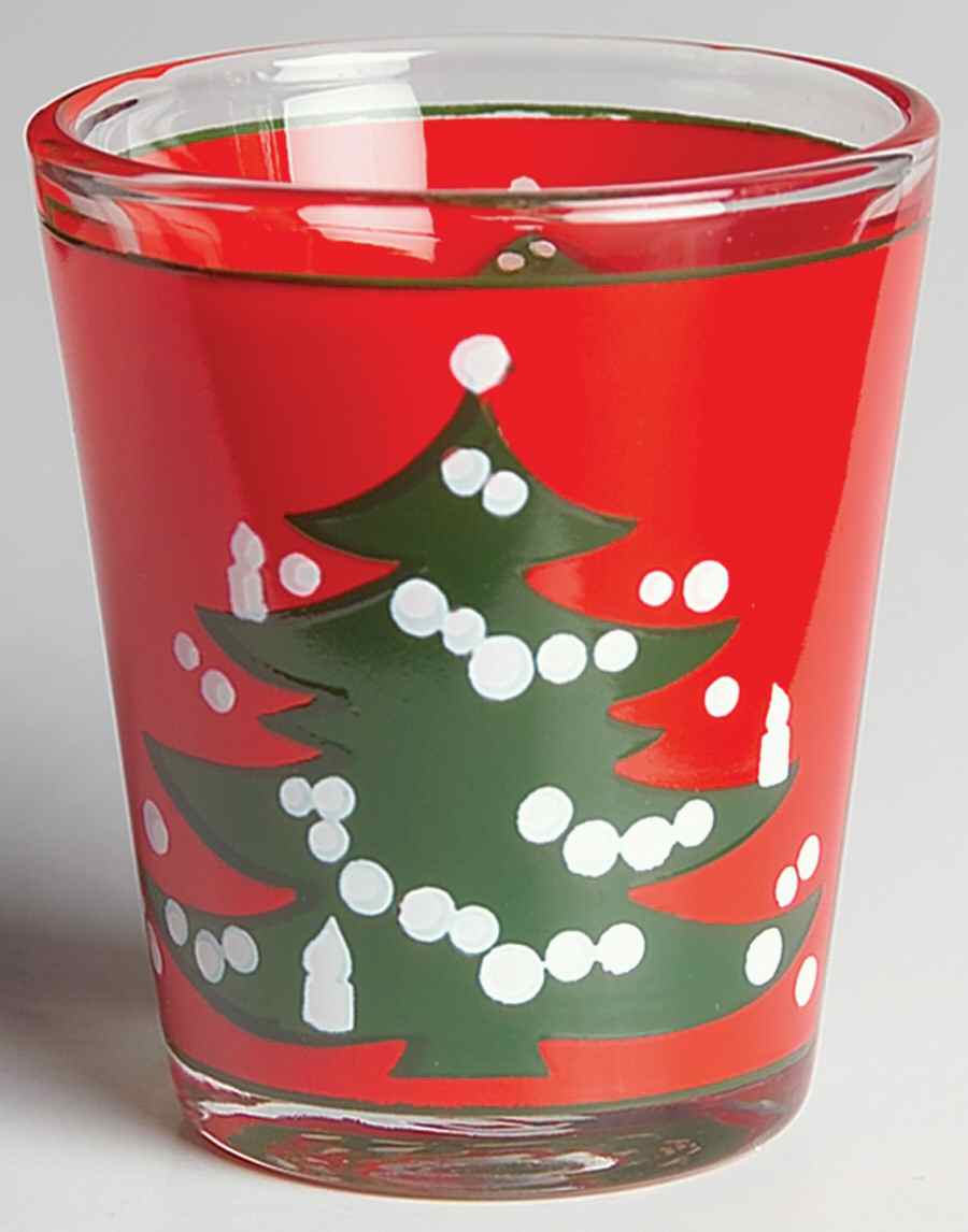 Christmas Tree Glassware Shot Glass by Waechtersbach-1