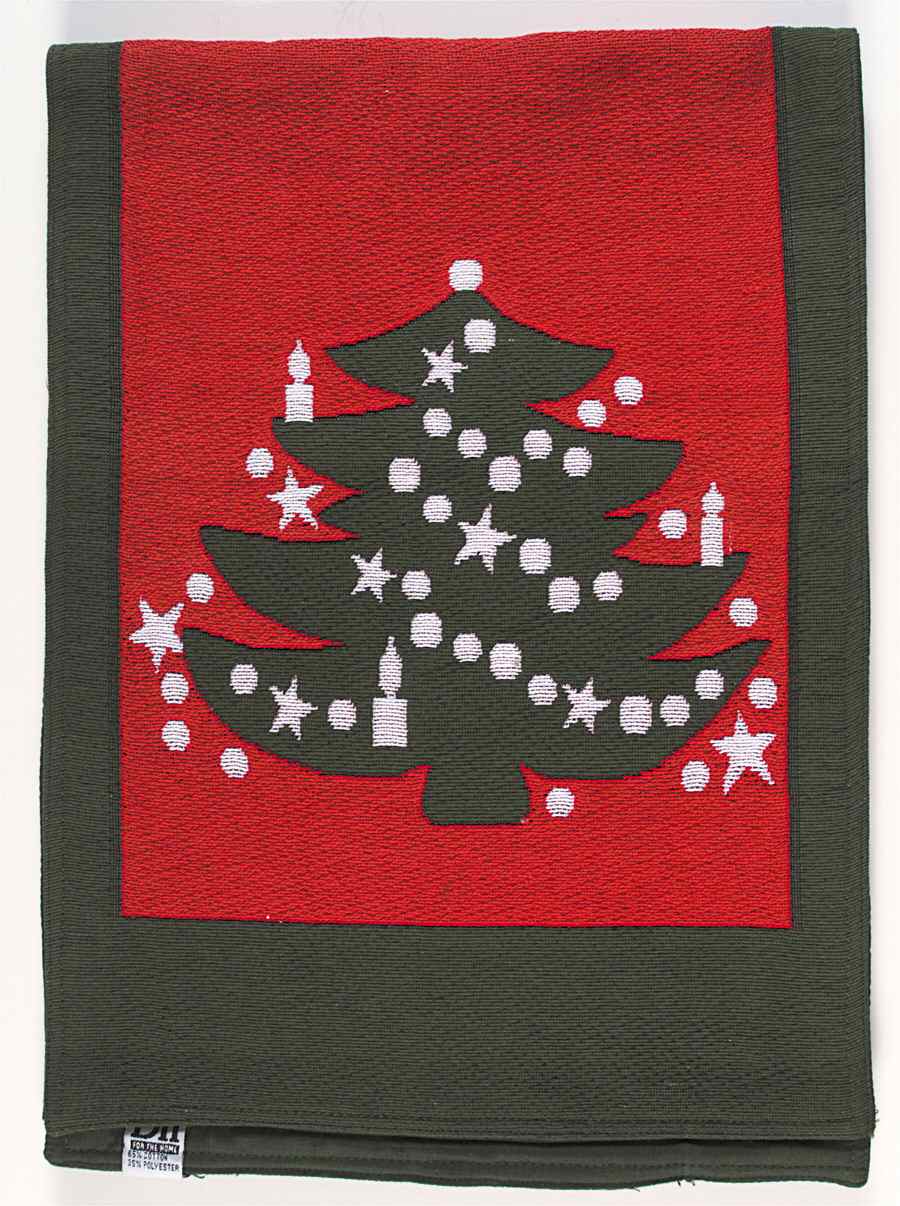 Christmas Tree Cloth Table Runner by Waechtersbach-1