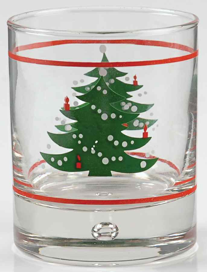 Christmas Tree 8 Oz Glassware Double Old Fashioned by Waechtersbach-1