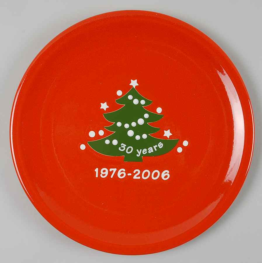 Christmas Tree Dinner Plate by Waechtersbach-1