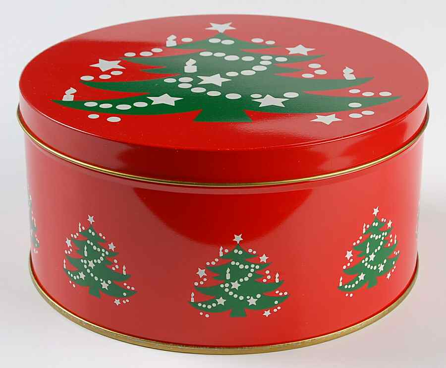 Christmas Tree Small Cookie Box & Lid by Waechtersbach-1