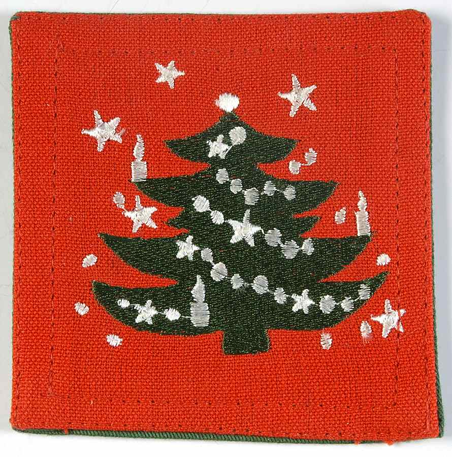Christmas Tree Cloth Coaster by Waechtersbach-1