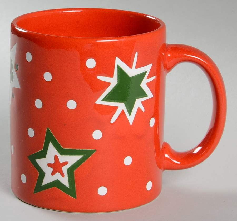 Christmas Tree Red Mug by Waechtersbach-1