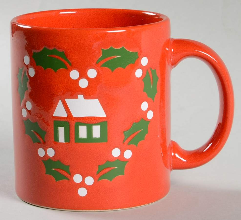 Christmas Tree Red Mug by Waechtersbach-1
