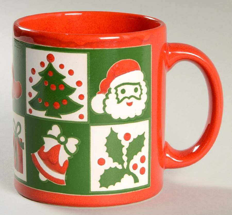 Christmas Tree Red Mug by Waechtersbach-1