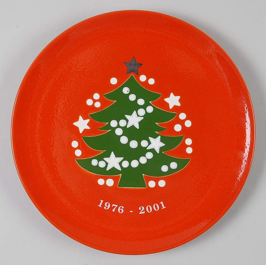 Christmas Tree Salad Plate by Waechtersbach-1