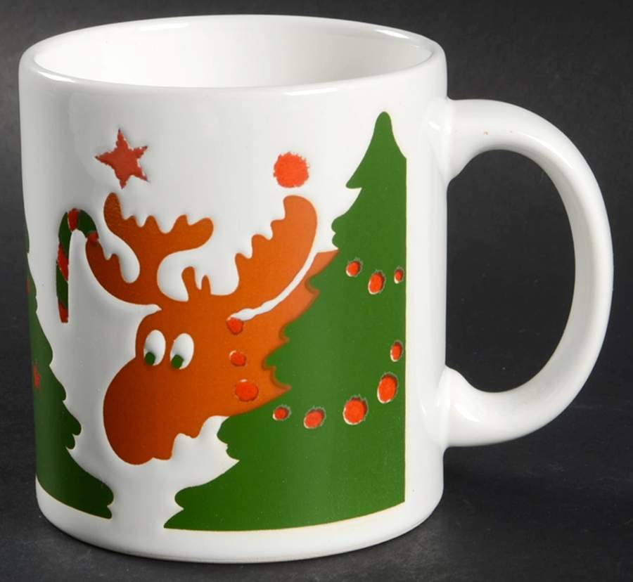 Christmas Tree White Mug by Waechtersbach-1