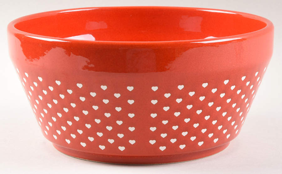 Heart 9" Round Vegetable Bowl by Waechtersbach-1