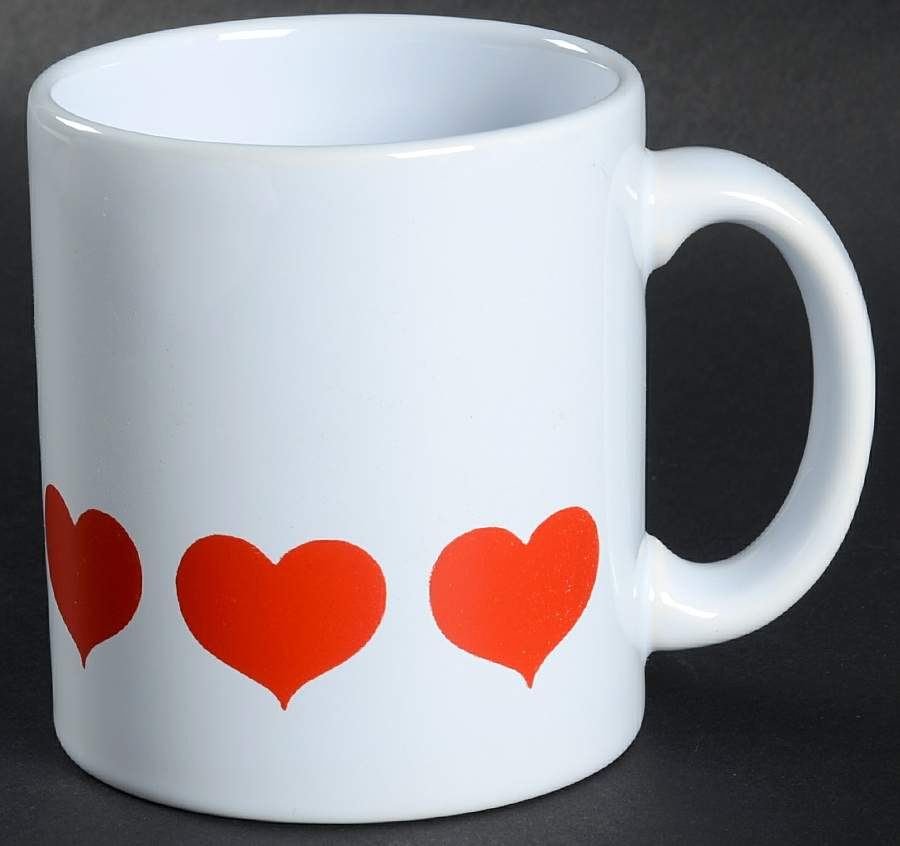 Heart White Mug by Waechtersbach-1