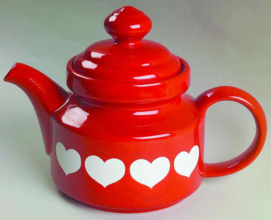 Heart Teapot & Lid by Waechtersbach-1