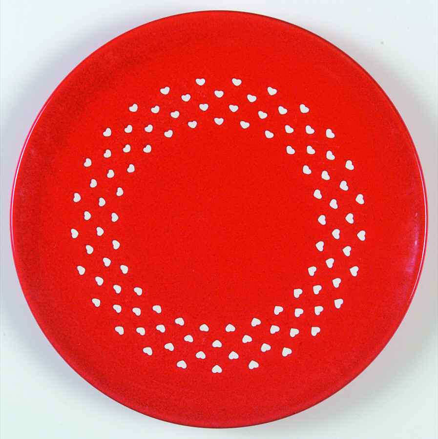 Heart Salad Plate by Waechtersbach-1