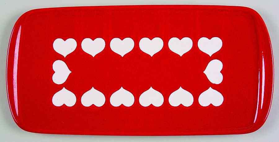 Heart Large Sandwich Tray by Waechtersbach-1