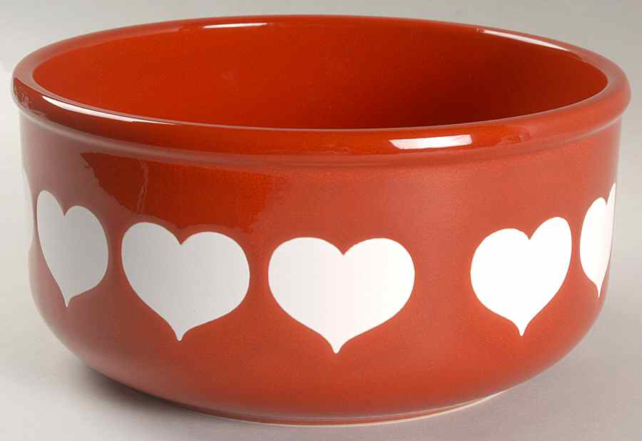 Heart 8" Round Vegetable Bowl by Waechtersbach-1