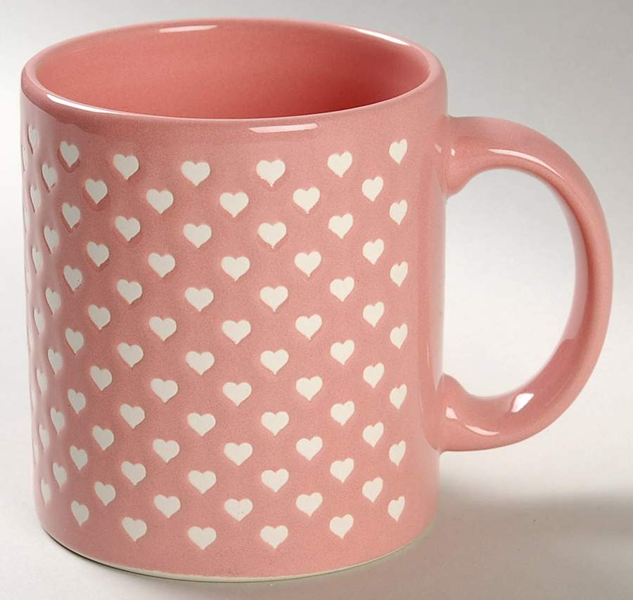 Heart Pink Mug by Waechtersbach-1