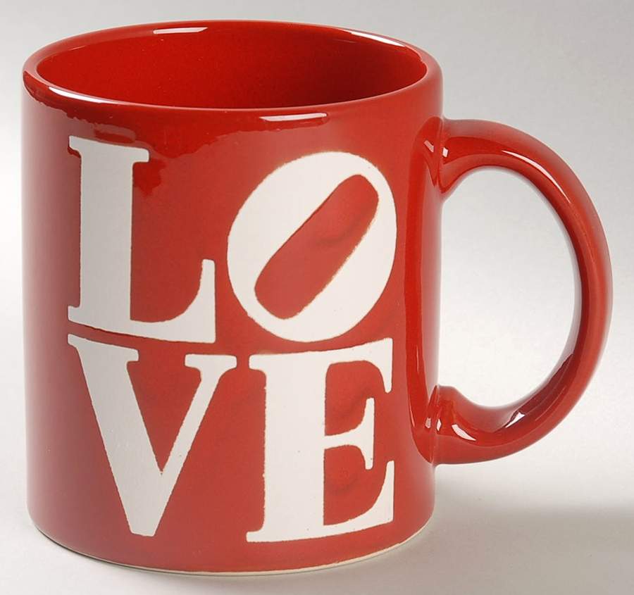 Heart Red Mug by Waechtersbach-1