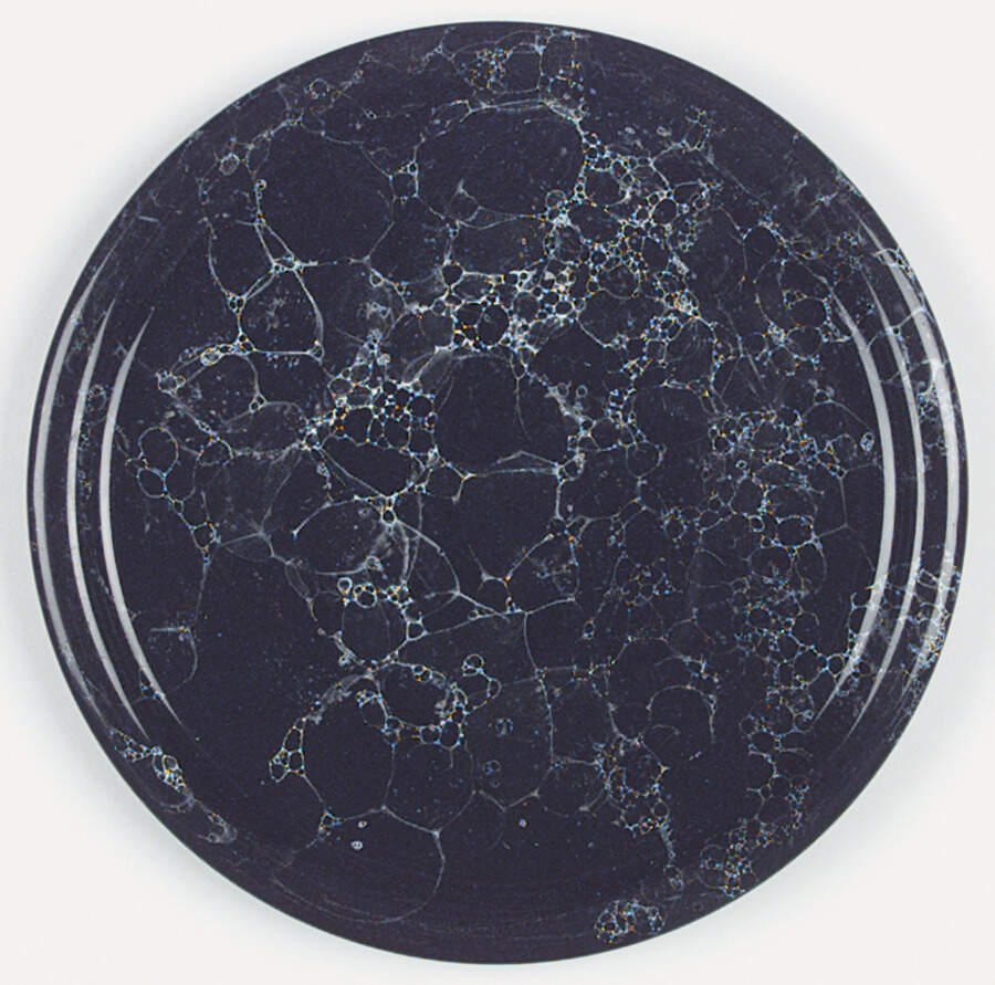 Marble Black Dinner Plate by Waechtersbach-1