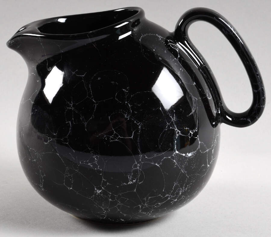 Marble Black 48 Oz Pitcher by Waechtersbach-1