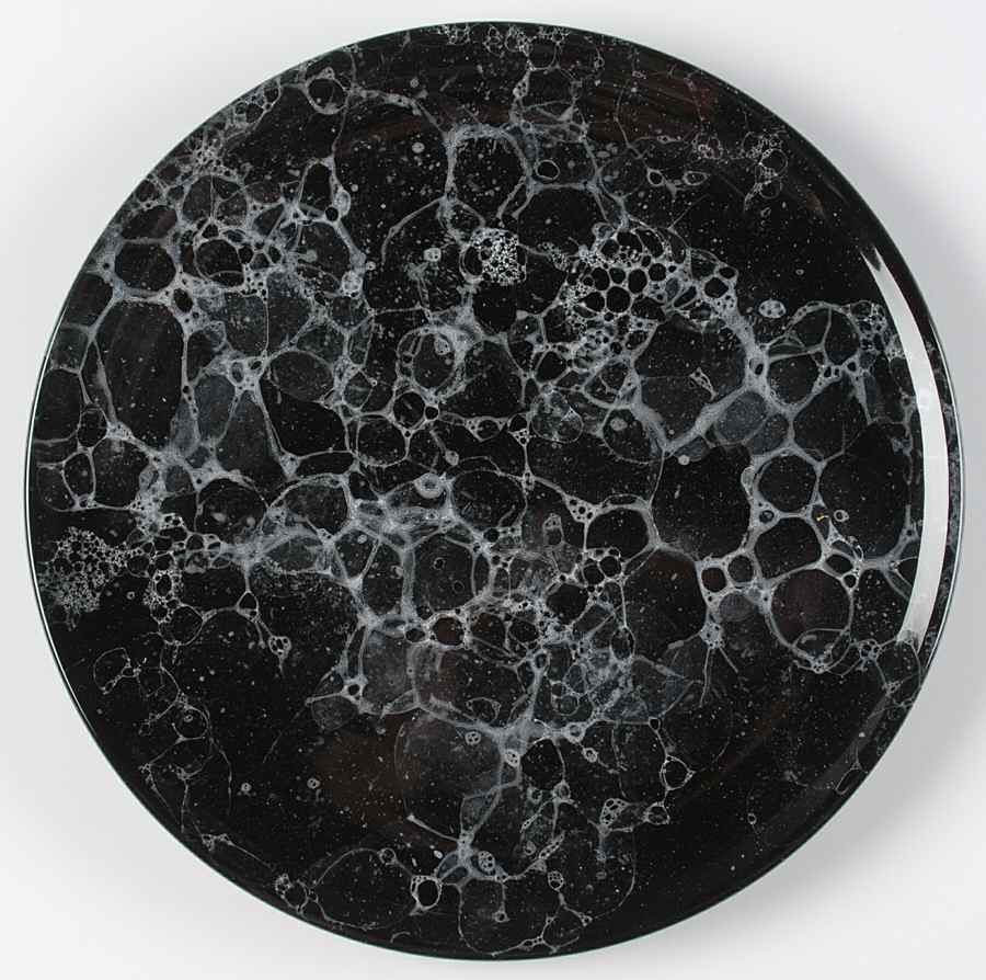 Marble Black Dinner Plate by Waechtersbach-1