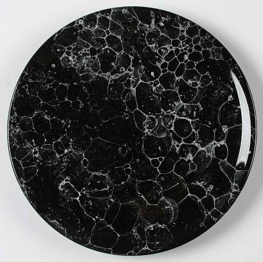 Marble Black Salad Plate by Waechtersbach-1