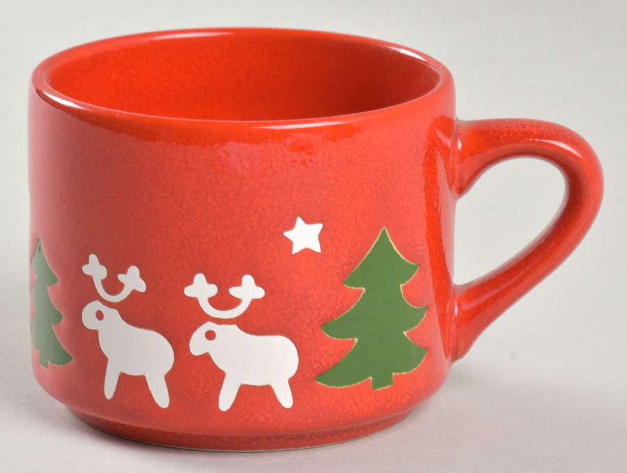 Reindeer Village Flat Cup by Waechtersbach-1