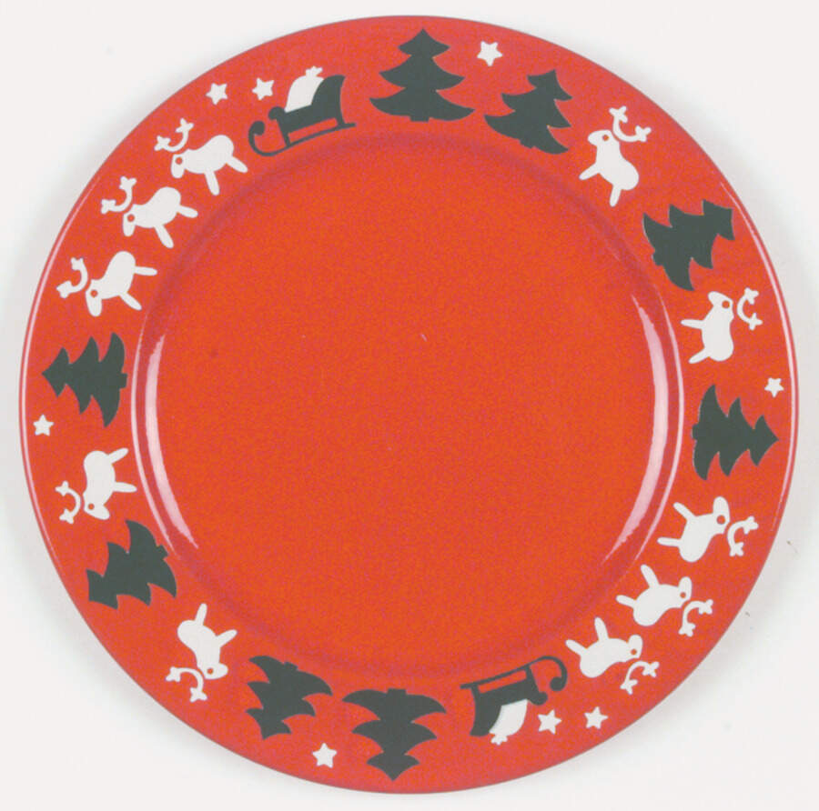 Reindeer Village Dinner Plate by Waechtersbach-1